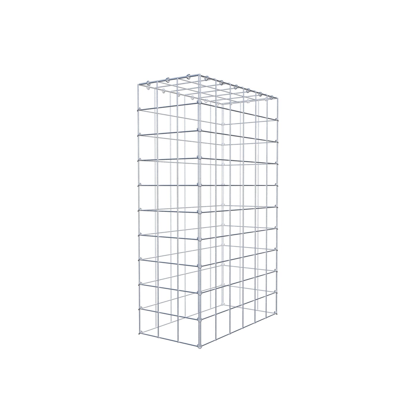 Fourche rapportée type 3 100 cm x 60 cm x 30 cm (L x H x P), mailles 10 cm x 10 cm, anneau C