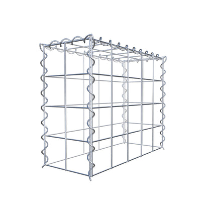 Anbaugabione Typ 3 50 cm x 40 cm x 20 cm (L x H x T), Maschenweite 10 cm x 10 cm, Spirale