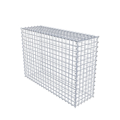 Gabione 100 cm x 70 cm x 30 cm (L x H x T), Maschenweite 5 cm x 5 cm, Spirale