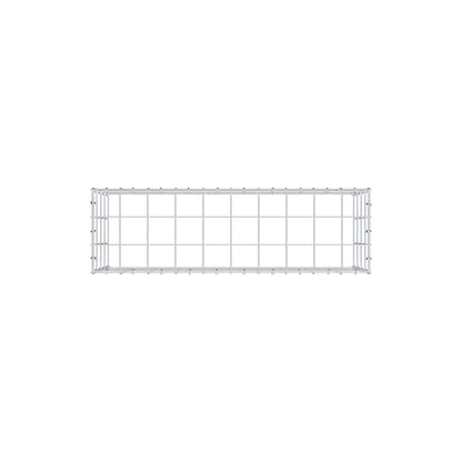 Gabbione aggiuntivo di tipo 3 100 cm x 40 cm x 30 cm (L x H x P), maglia 10 cm x 10 cm, anello a C