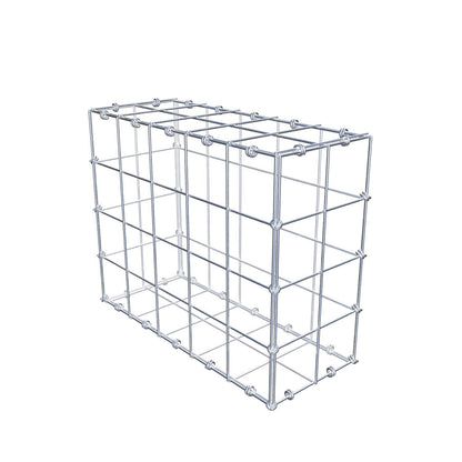 Gabione 50 cm x 40 cm x 20 cm (L x H x T), Maschenweite 10 x 10 cm, Spiralring