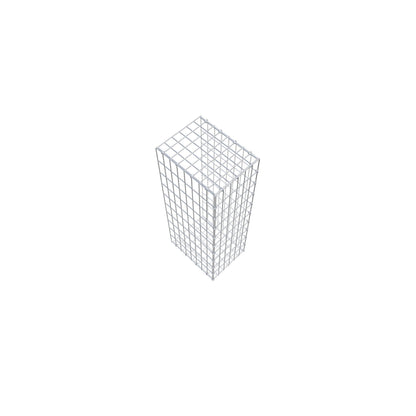 Tilläggspåle typ 2 100 cm x 40 cm x 30 cm, maskstorlek 5 cm x 10 cm, C-ring