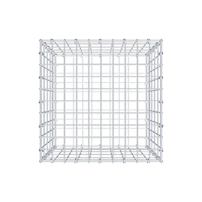 Gabione 50 cm x 50 cm x 50 cm (L x H x T), Maschenweite 5 cm x 10 cm, C-Ring