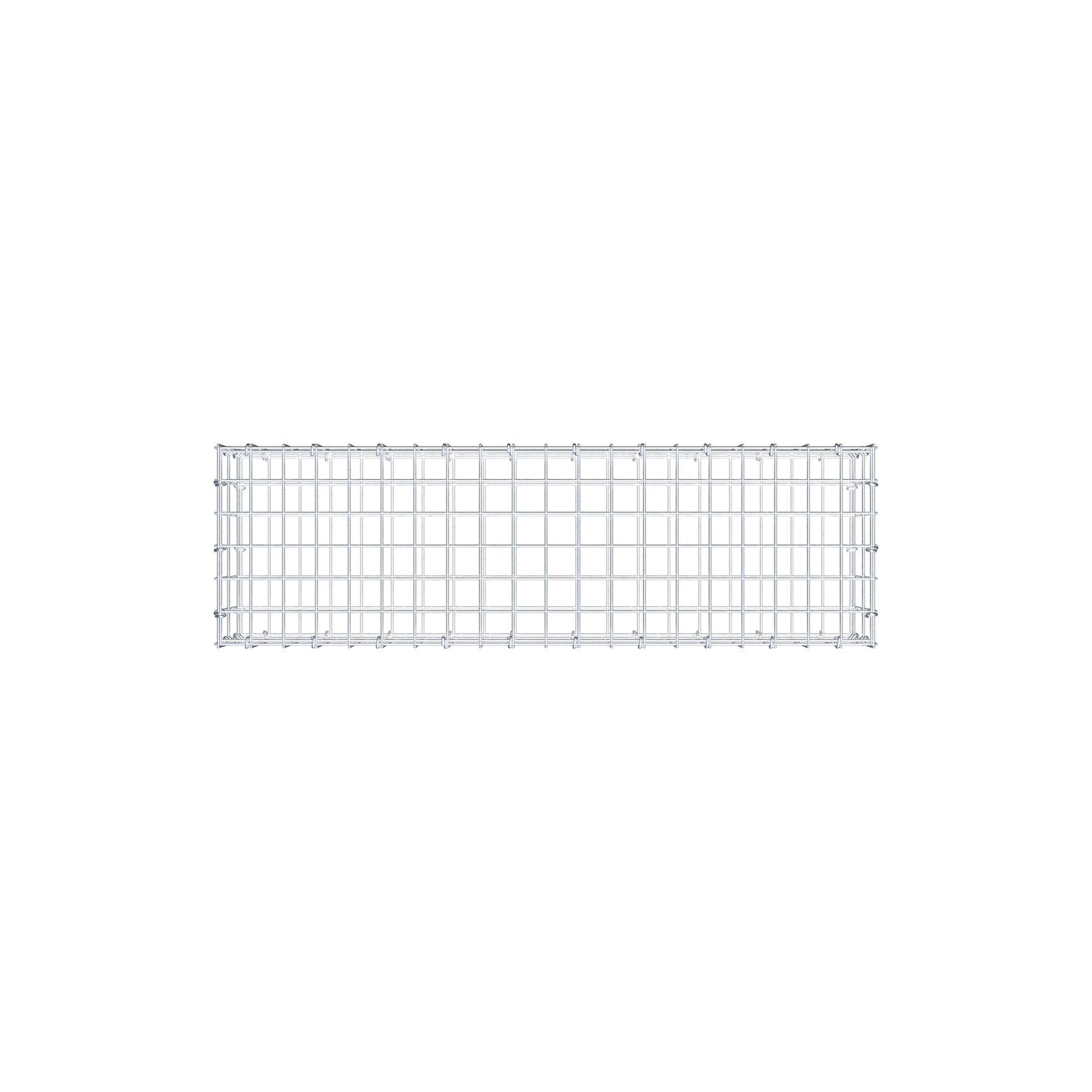 Gabion 100 cm x 20 cm x 30 cm (L x H x D), mesh size 5 cm x 10 cm, C-ring