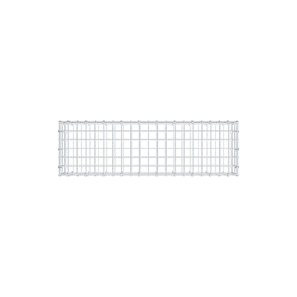 Gabion 100 cm x 20 cm x 30 cm (L x H x D), mesh size 5 cm x 10 cm, C-ring