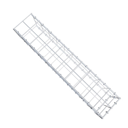 Gavión acoplable tipo 2 100 cm x 20 cm x 20 cm (L x A x P), malla 10 cm x 10 cm, anillo en C