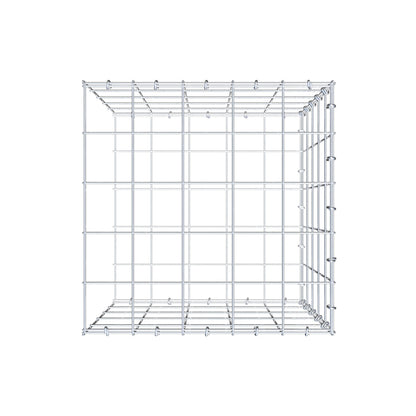 Fourche rapportée type 2 50 cm x 50 cm x 50 cm (L x H x P), mailles 10 cm x 10 cm, anneau C