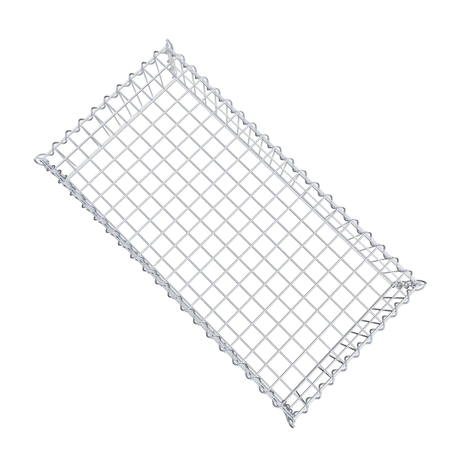 Grown-on gabion type 3 100 cm x 20 cm x 50 cm (L x H x D), mesh size 5 cm x 10 cm, spiral