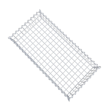 Grown-on gabion type 3 100 cm x 20 cm x 50 cm (L x H x D), mesh size 5 cm x 10 cm, spiral