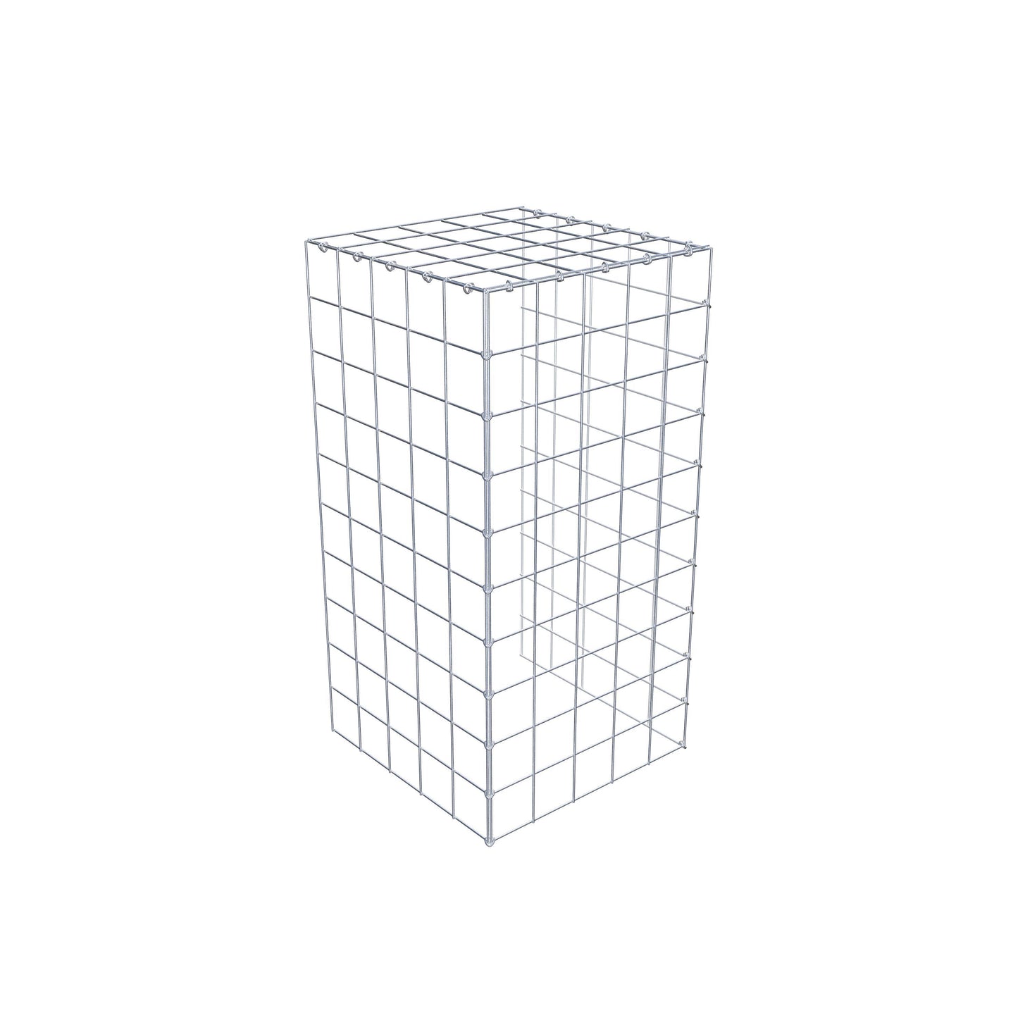 Add-on schanskorf type 4 100 cm x 50 cm x 50 cm (L x H x D), maaswijdte 10 cm x 10 cm, C-ring