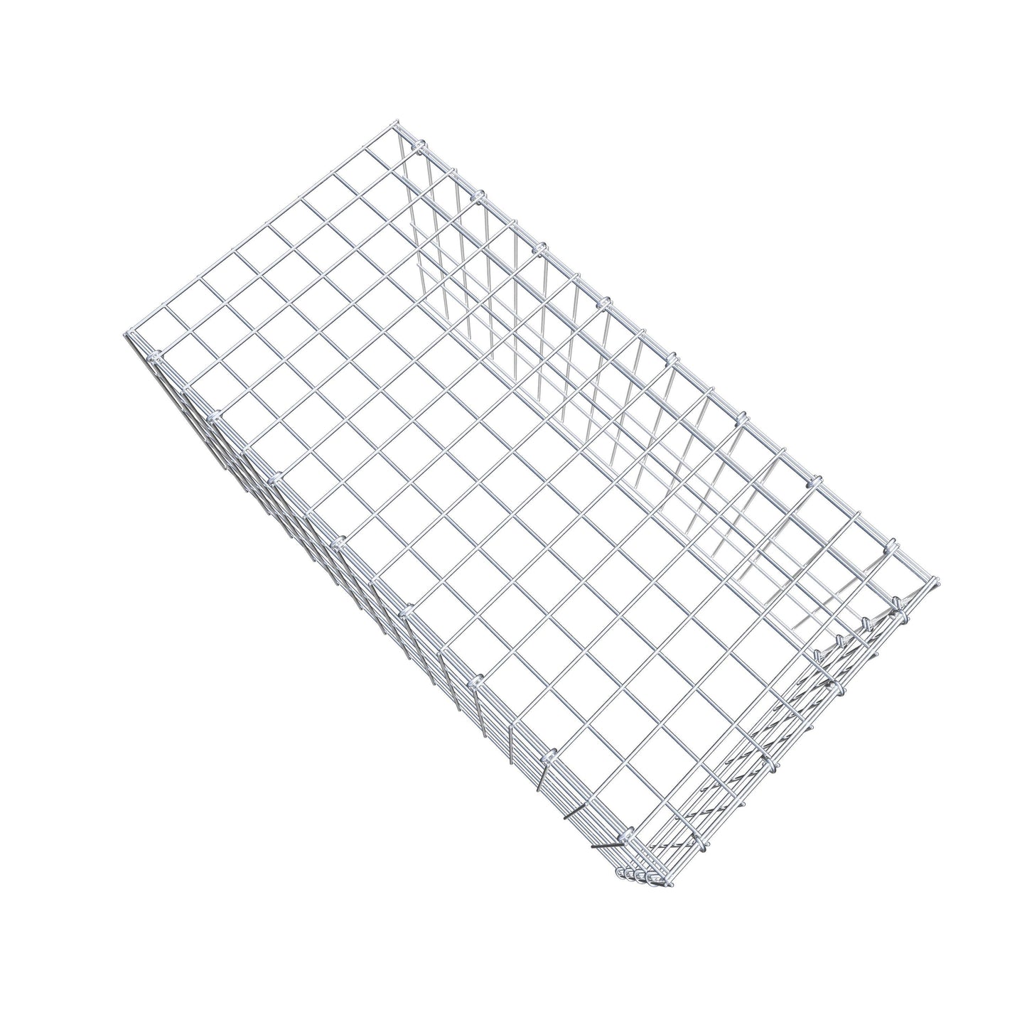 Fourche rapportée type 4 80 cm x 40 cm x 40 cm (L x H x P), mailles 5 cm x 10 cm, anneau C