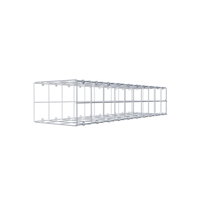 Anbaugabione Typ 2 100 cm x 20 cm x 30 cm (L x H x T), Maschenweite 10 cm x 10 cm, C-Ring