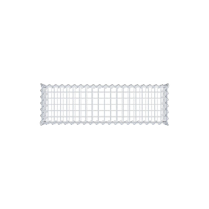 Gabion 100 cm x 20 cm x 30 cm (L x H x P), mailles 5 cm x 5 cm, spirale