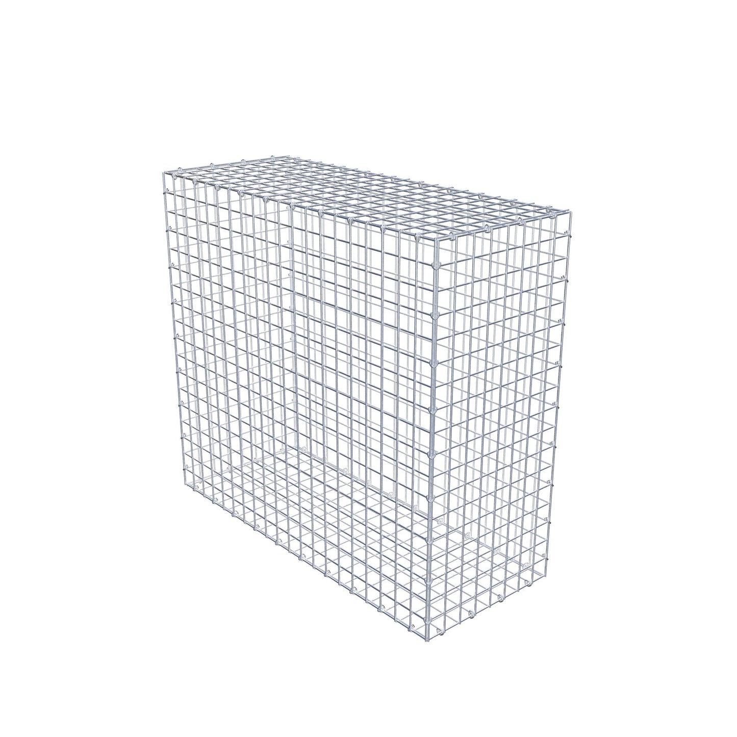 Schanskorf 100 cm x 90 cm x 40 cm (L x H x D), maaswijdte 5 cm x 5 cm, C-ring