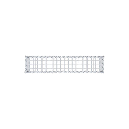Gabbione 100 cm x 20 cm x 20 cm (L x H x P), maglia 5 cm x 5 cm, spirale