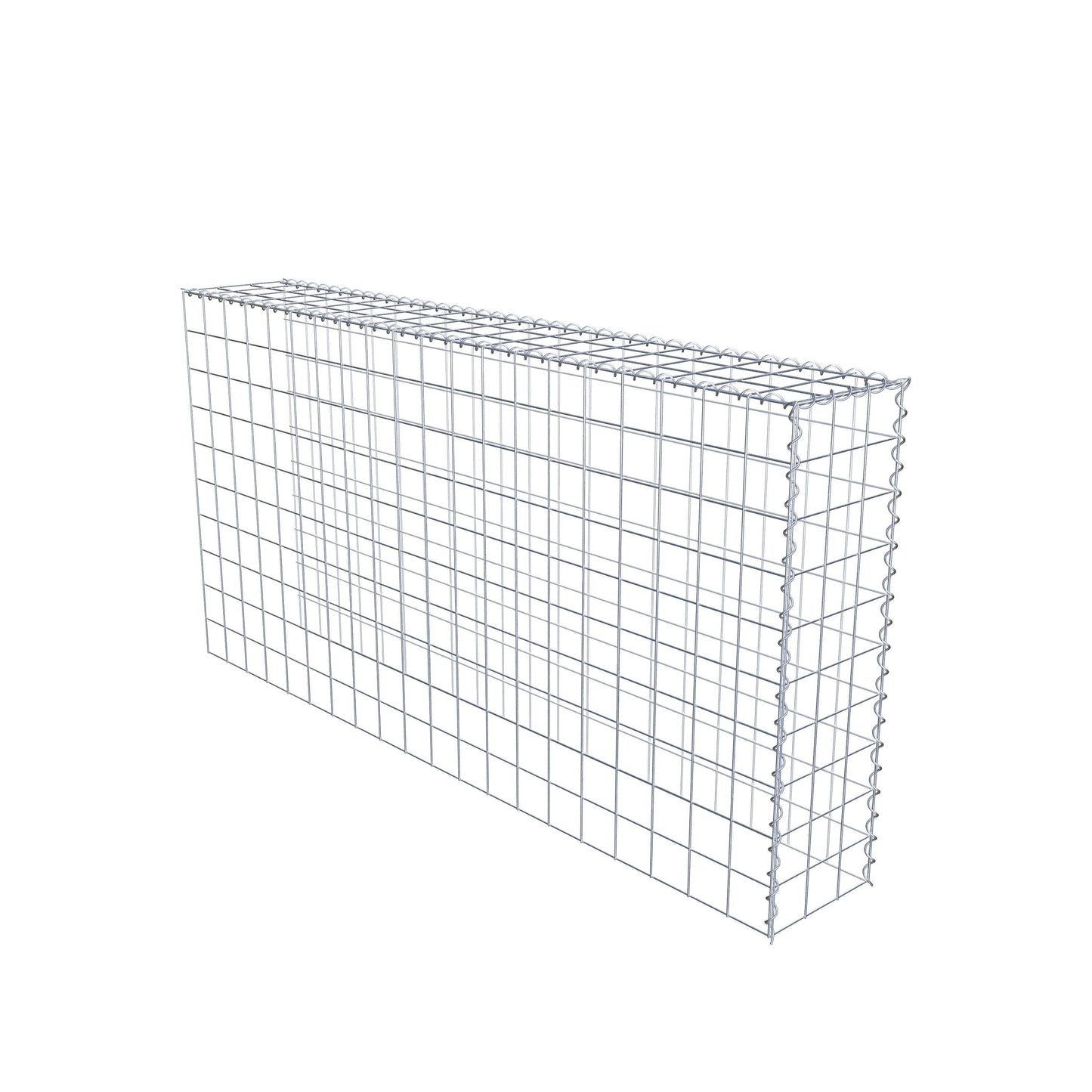 Gavión adicional tipo 4 200 cm x 100 cm x 30 cm (L x A x P), malla 10 cm x 10 cm, en espiral