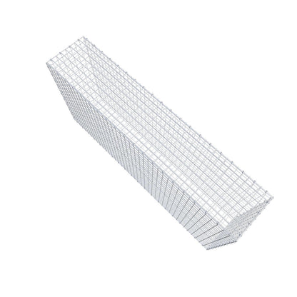 Schanskorf 200 cm x 100 cm x 40 cm (L x H x D), maaswijdte 5 x 5 cm, spiraalring