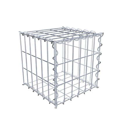 Gabion rapporté type 2 30 cm x 30 cm x 30 cm (L x H x P), mailles 5 cm x 10 cm, spirale