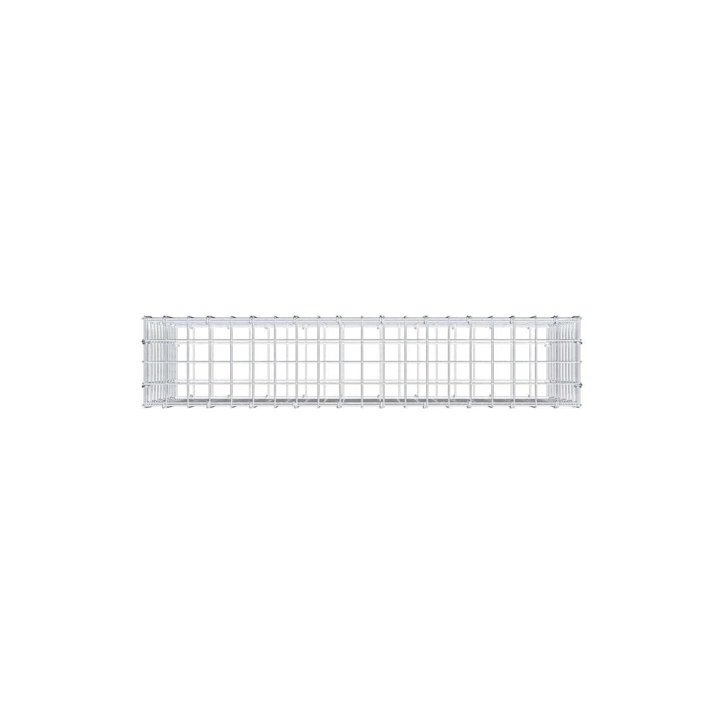 Schanskorf 100 cm x 50 cm x 20 cm (L x H x D), maaswijdte 5 cm x 5 cm, C-ring