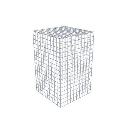 Pile aggiuntivo tipo 3 80 cm x 50 cm x 50 cm (L x H x P), maglia 5 cm x 5 cm, anello a C