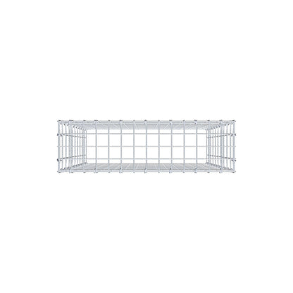 Gabbione aggiuntivo di tipo 3 100 cm x 70 cm x 20 cm (L x H x P), maglia 5 cm x 10 cm, anello a C
