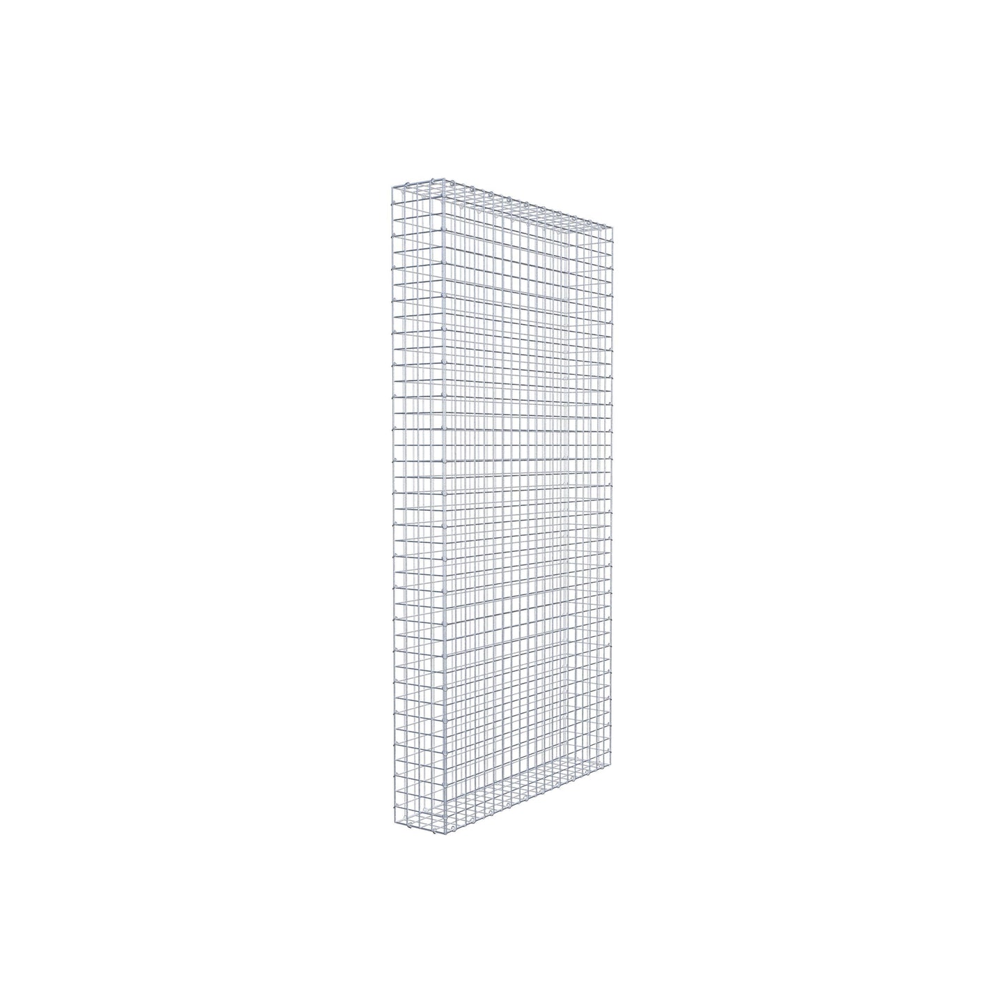 Gabbione 200 cm x 100 cm x 20 cm (L x H x P), maglia 5 cm x 5 cm, anello a C