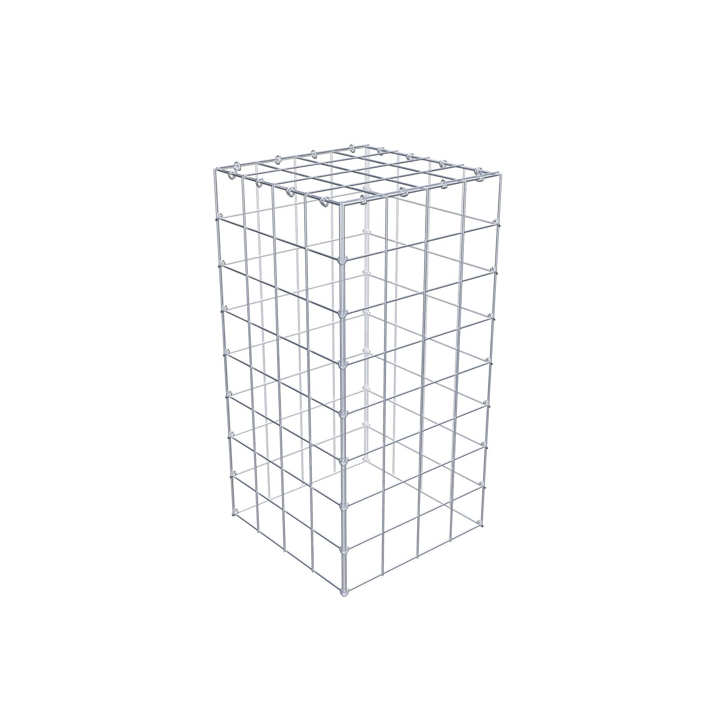 Pile aggiuntivo tipo 3 80 cm x 40 cm x 40 cm (L x H x P), maglia 10 cm x 10 cm, anello a C