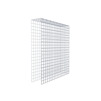 Gabbione aggiuntivo tipo 4 100 cm x 90 cm x 20 cm (L x H x P), maglia 5 cm x 5 cm, anello a C