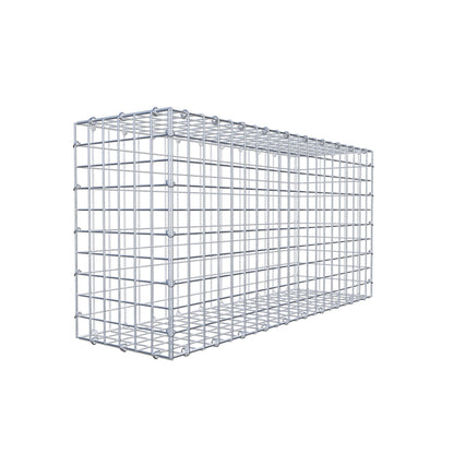 Gabbione 100 cm x 50 cm x 30 cm (L x H x P), maglia 5 cm x 5 cm, anello a C