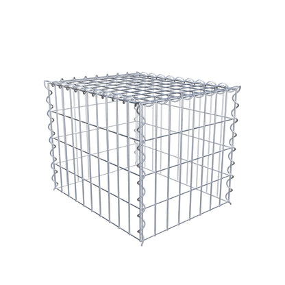 Extra gabion typ 3 50 cm x 40 cm x 40 cm (L x H x D), maskstorlek 5 cm x 10 cm, spiral