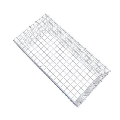 Gabbione aggiuntivo di tipo 3 100 cm x 40 cm x 50 cm (L x H x P), maglia 5 cm x 5 cm, anello a C