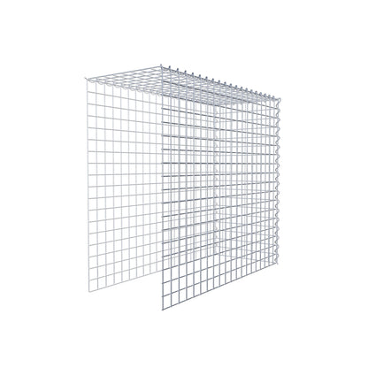 Gavión complementario tipo 4 100 cm x 90 cm x 40 cm (L x A x P), malla 5 cm x 5 cm, espiral