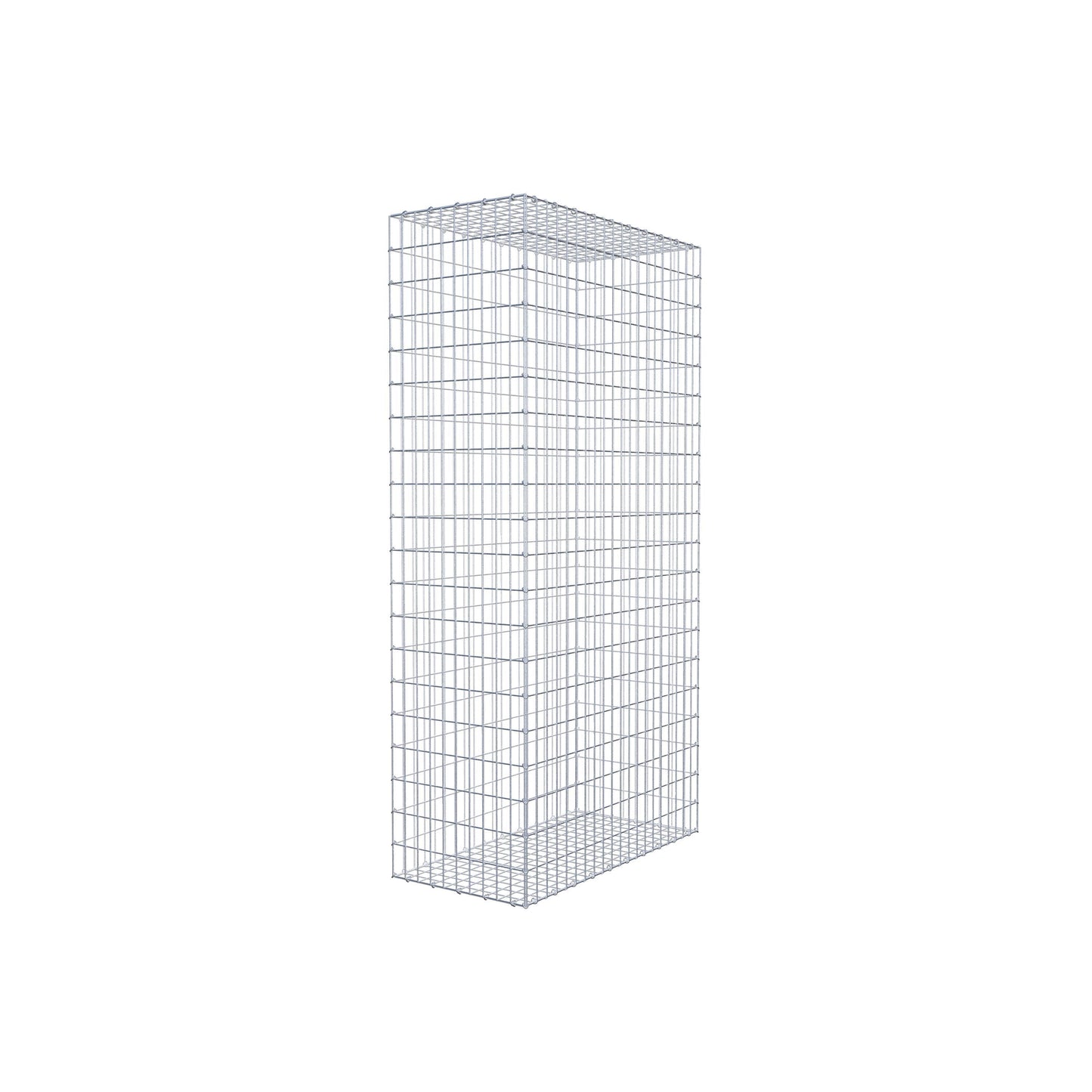 Gabion 200 cm x 100 cm x 50 cm (L x H x P), mailles 5 cm x 10 cm, anneau en C