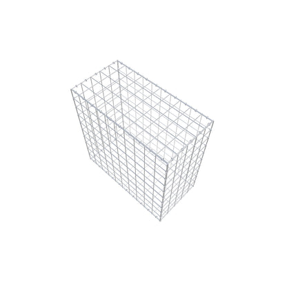 Gavión 100 cm x 100 cm x 50 cm (L x A x P), malla 10 cm x 10 cm, anillo en C