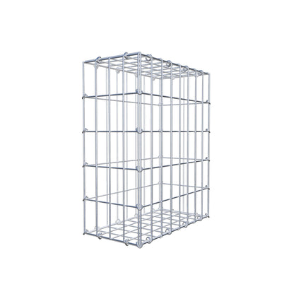 Schanskorf 50 cm x 40 cm x 20 cm (L x H x D), maaswijdte 5 cm x 10 cm, C-ring
