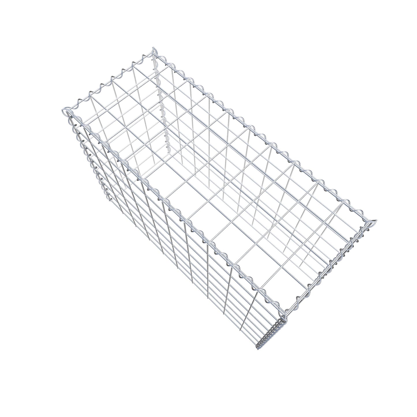 Gavión complementario tipo 3 100 cm x 70 cm x 40 cm (L x A x P), malla 10 cm x 10 cm, espiral