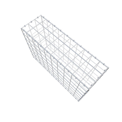 Gabione 100 cm x 70 cm x 30 cm (L x H x T), Maschenweite 10 x 10 cm, Spiralring