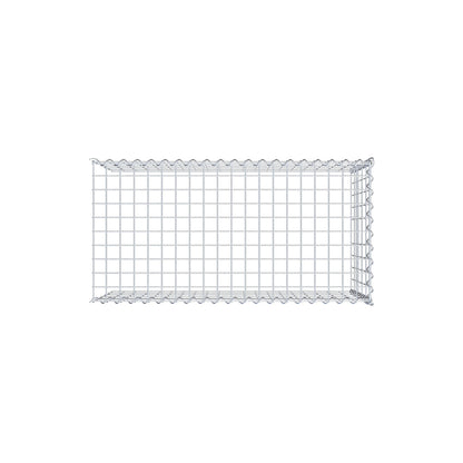 Gavión complementario tipo 4 100 cm x 50 cm x 50 cm (L x A x P), malla 5 cm x 10 cm, espiral