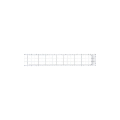 Extra gabion typ 4 200 cm x 100 cm x 30 cm (L x H x D), maskstorlek 10 cm x 10 cm, C-ring