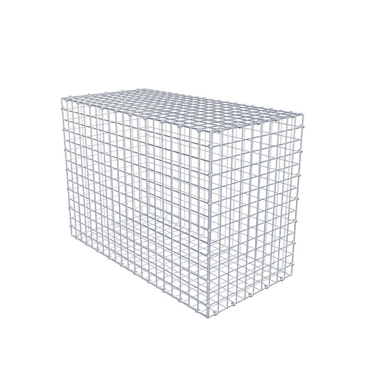 Gabbione 100 cm x 70 cm x 50 cm (L x H x P), maglia 5 x 5 cm, anello a spirale