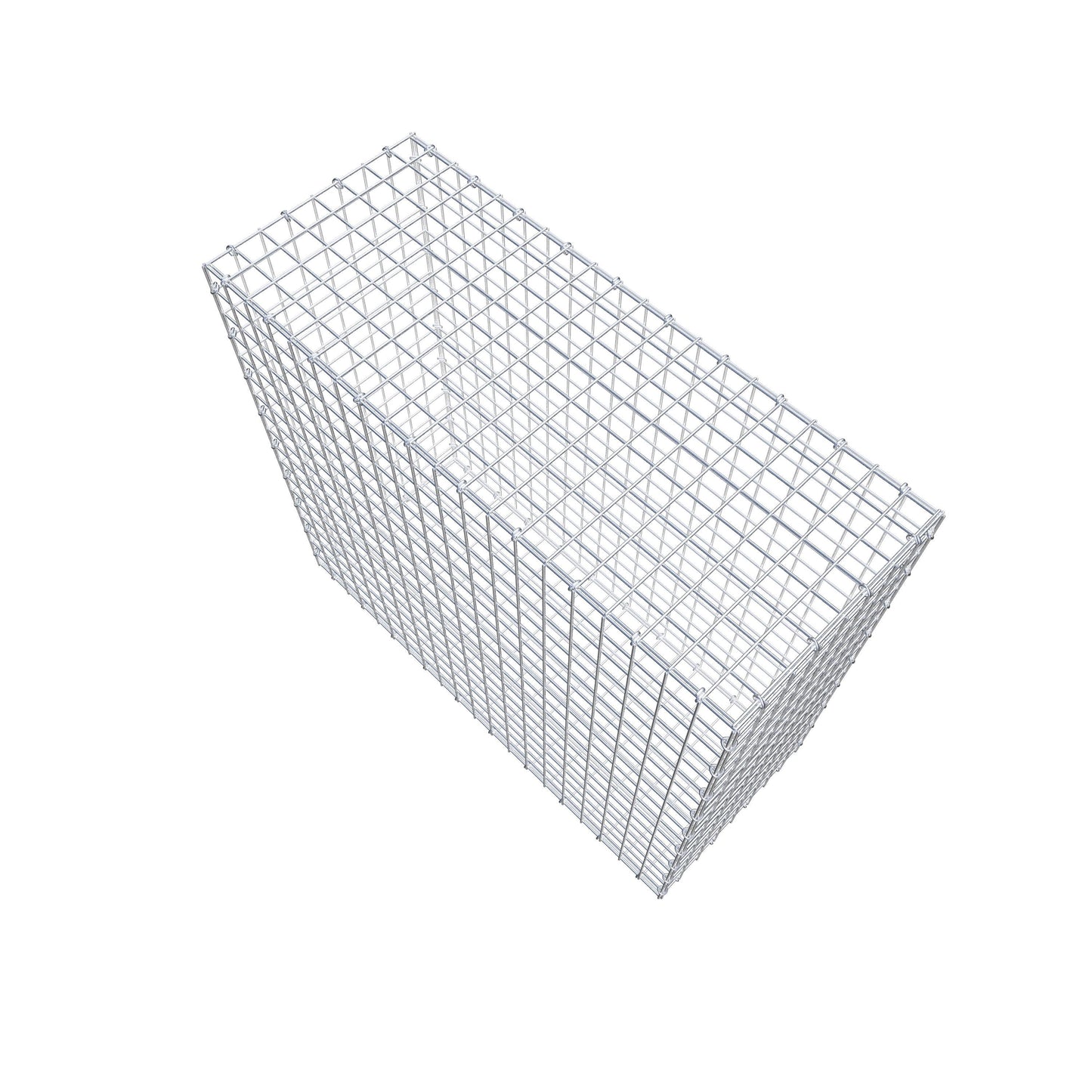 Schanskorf 100 cm x 90 cm x 40 cm (L x H x D), maaswijdte 5 cm x 5 cm, C-ring