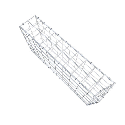 Schanskorf 100 cm x 50 cm x 20 cm (L x H x D), maaswijdte 10 x 10 cm, spiraalring
