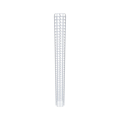 Gabionensäule eckig feuerverzinkt, 17 cm x 17 cm, 200 cm Höhe, MW 5 cm x 5 cm