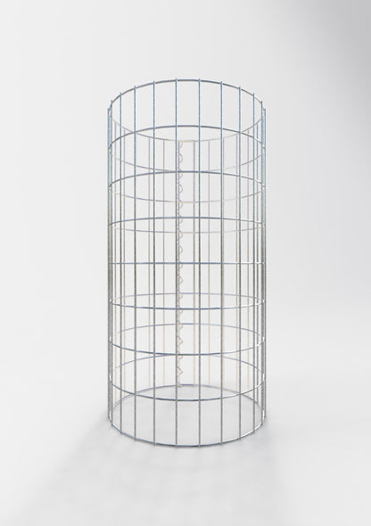 Columna de gaviones diámetro 42 cm, MW 5 x 10 cm redonda