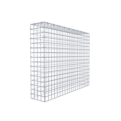 Gavión complementario de tipo 3 100 cm x 80 cm x 20 cm (L x A x P), malla 5 cm x 5 cm, anillo en C