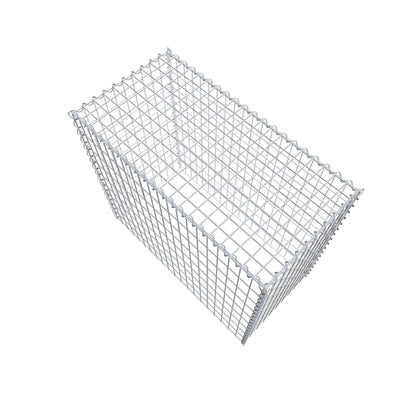 Anbaugabione Typ 3 100 cm x 90 cm x 50 cm (L x H x T), Maschenweite 5 cm x 10 cm, Spirale