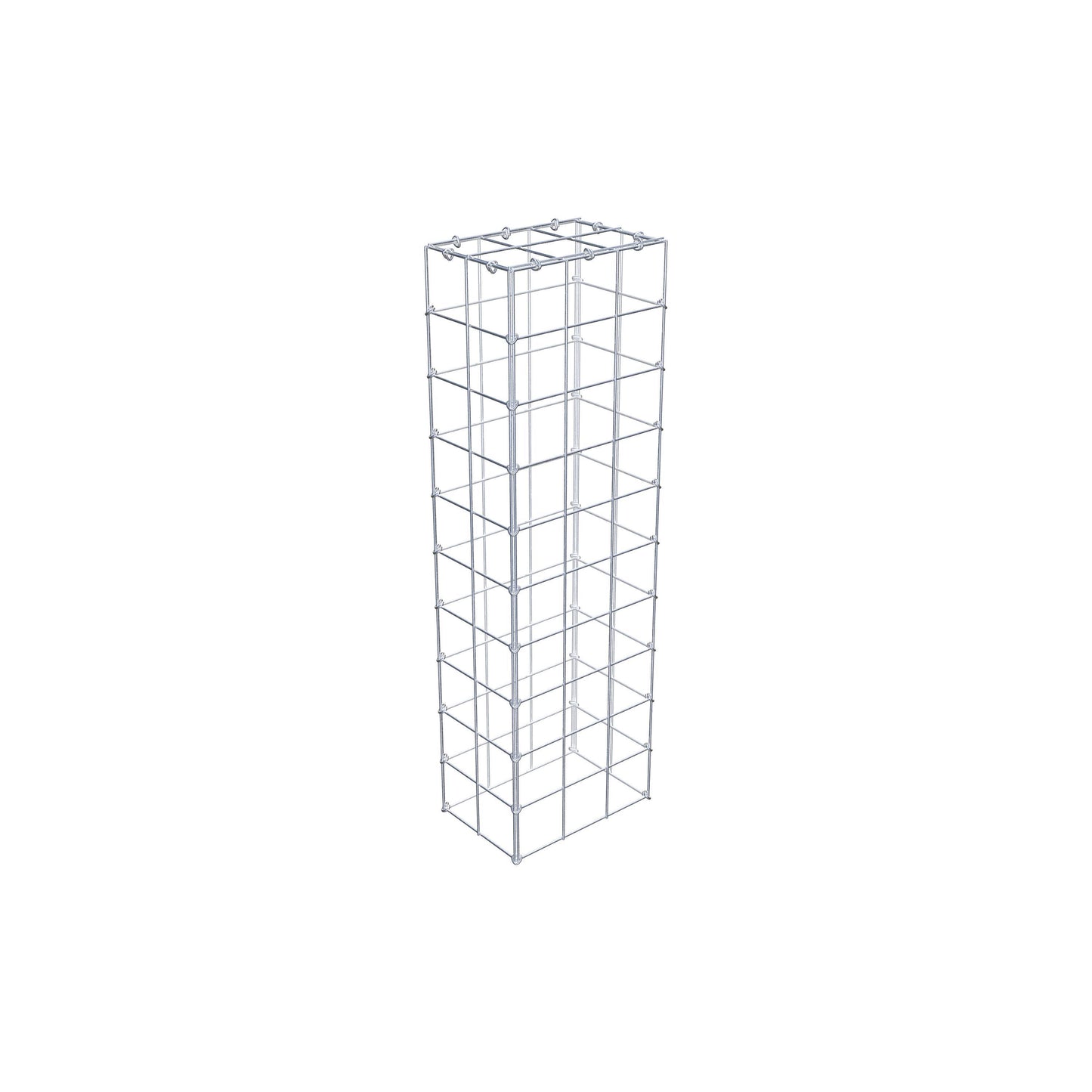 Fourche rapportée type 3 100 cm x 20 cm x 30 cm (L x H x P), maille 10 cm x 10 cm, anneau en C
