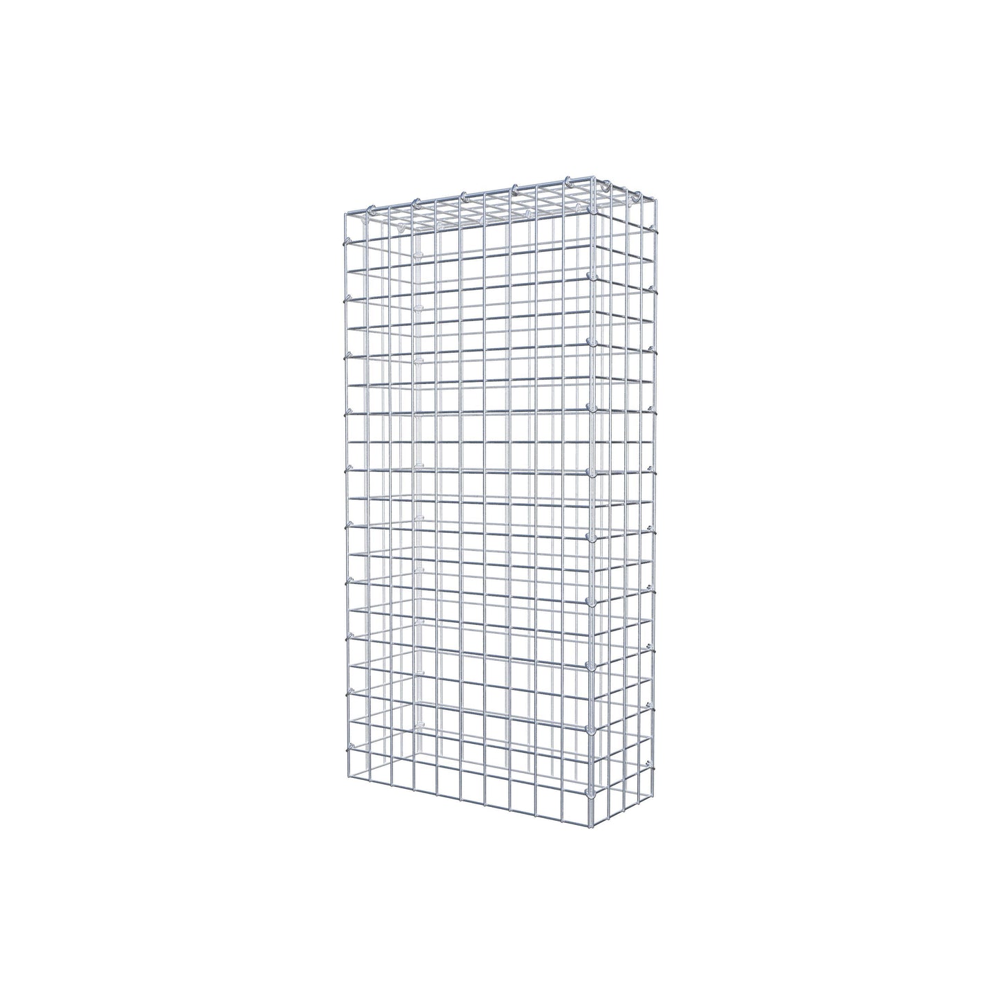 Anbaugabione Typ 3 100 cm x 20 cm x 50 cm (L x H x T), Maschenweite 5 cm x 5 cm, C-Ring