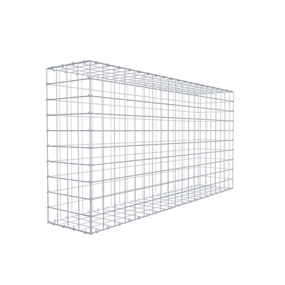 Gavión 200 cm x 100 cm x 40 cm (L x A x P), malla 10 cm x 10 cm, anillo en C