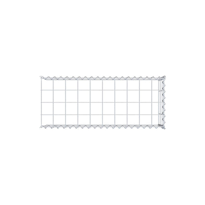 Grown-on gabion type 4 100 cm x 30 cm x 40 cm (L x H x D), mesh size 10 cm x 10 cm, spiral